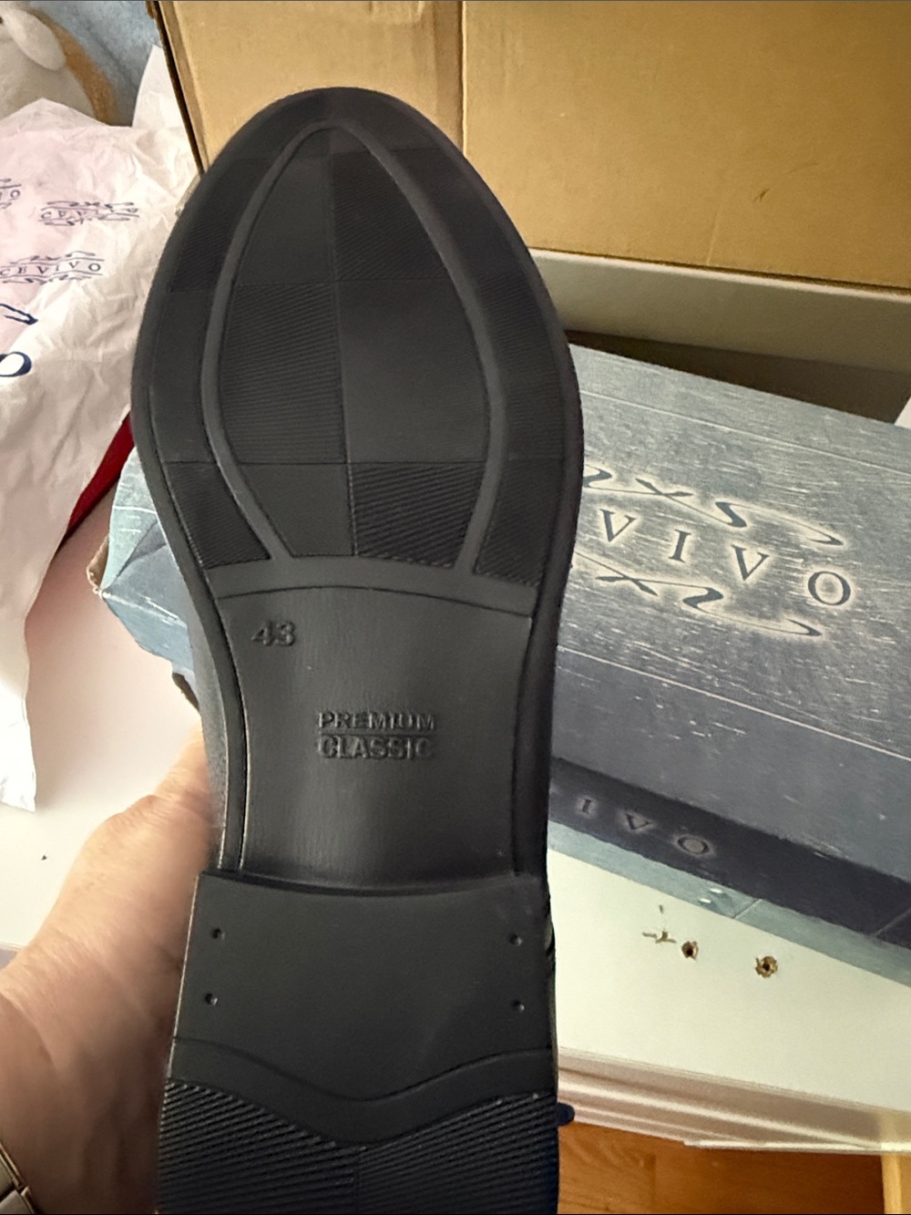 Men's Black Leather Slip-On Loafer